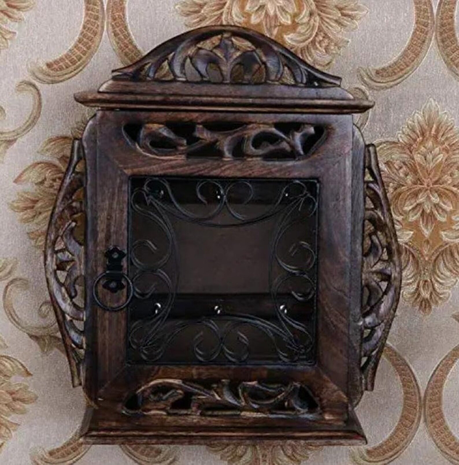 Antique Key Box/wooden Key Key Holderkey House/key