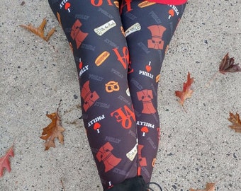 Amo Filadelfia - Leggings para mujer