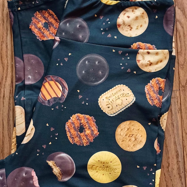Girl Scout Cookie Leggings Etsy