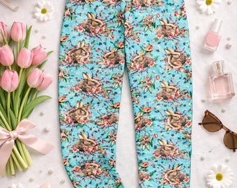 Hoppy Spring Bunnies - Women's Leggings