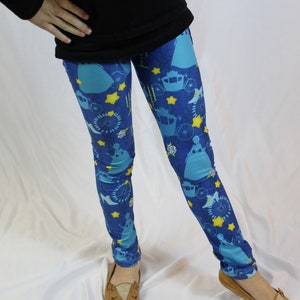 Cinderella Inspired Leggings for Girls
