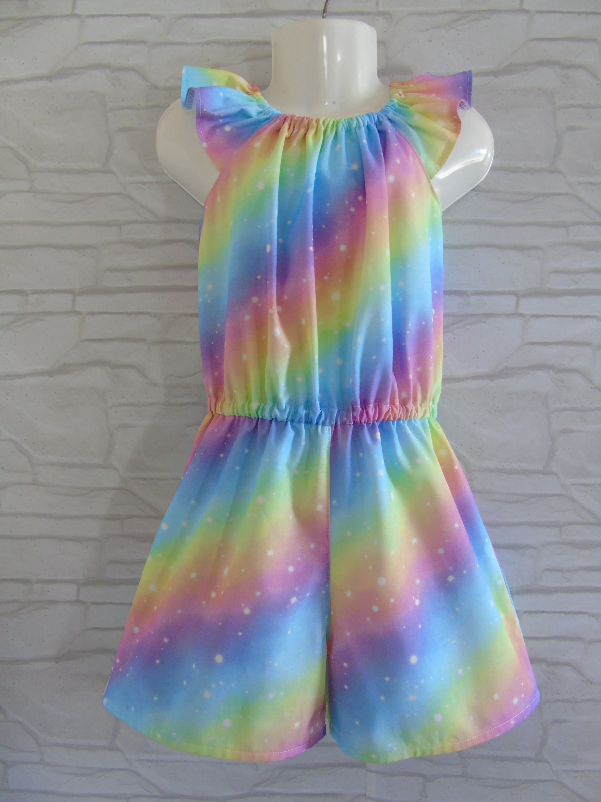 Girls playsuit one piece toddler babys playsuit girls clothes Etsy