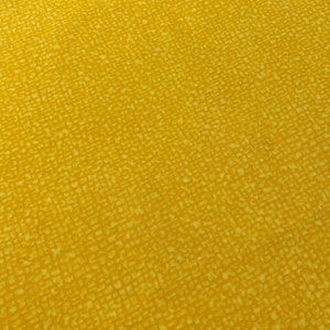 Sunny golden yellow tonal cotton fabric, sold by the yard, quilt shop quality, in stock, ready to ship!