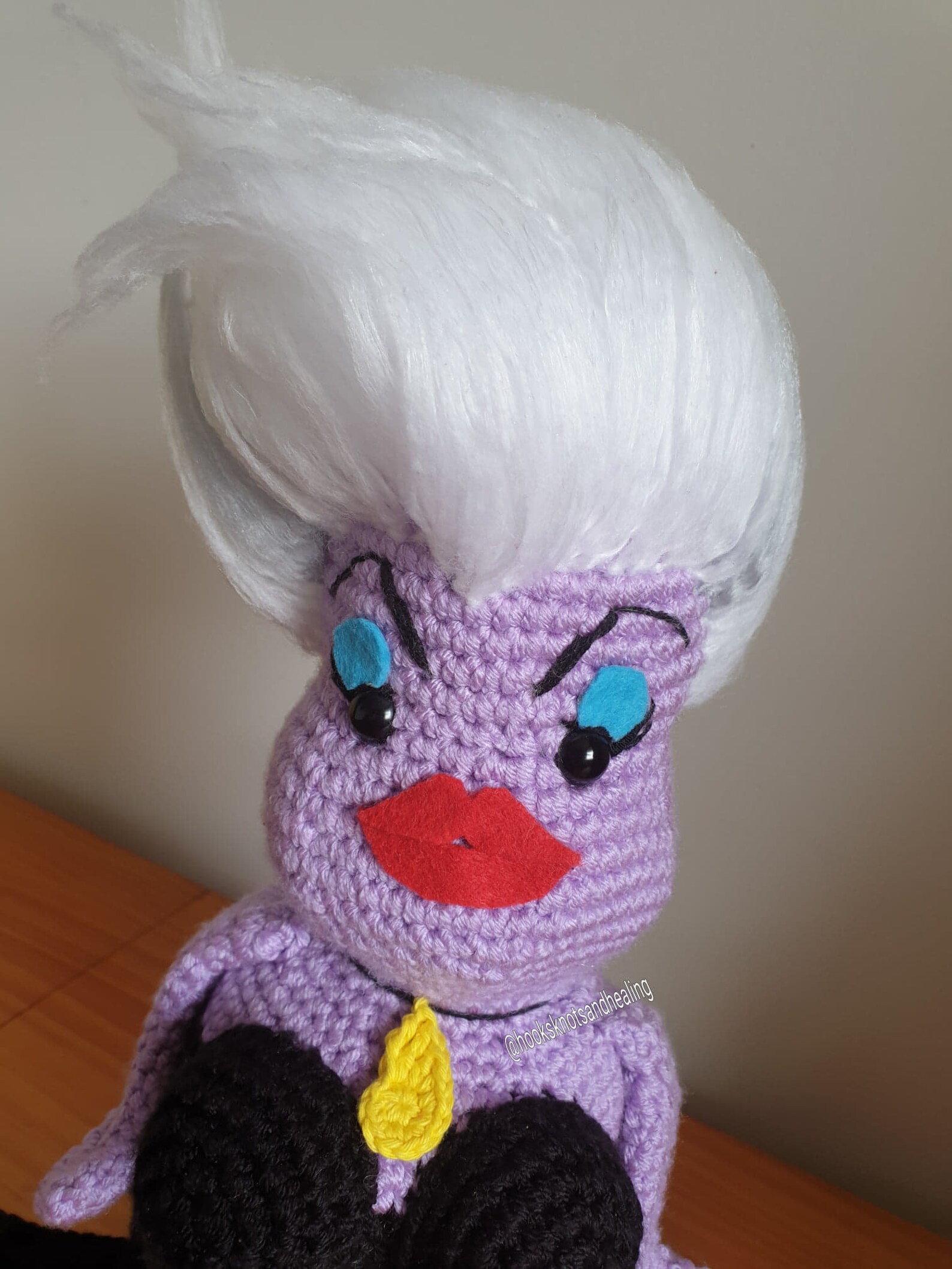 Ursula Villain Crochet Pattern - Etsy Australia