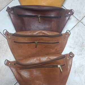 Bolso de mano de cuero marroquí, bolso de hombro de cuero marrón, bolso de mano para hombre, billetera para pasaporte de viaje hecha a mano