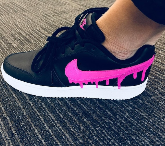 custom nike drip shoes