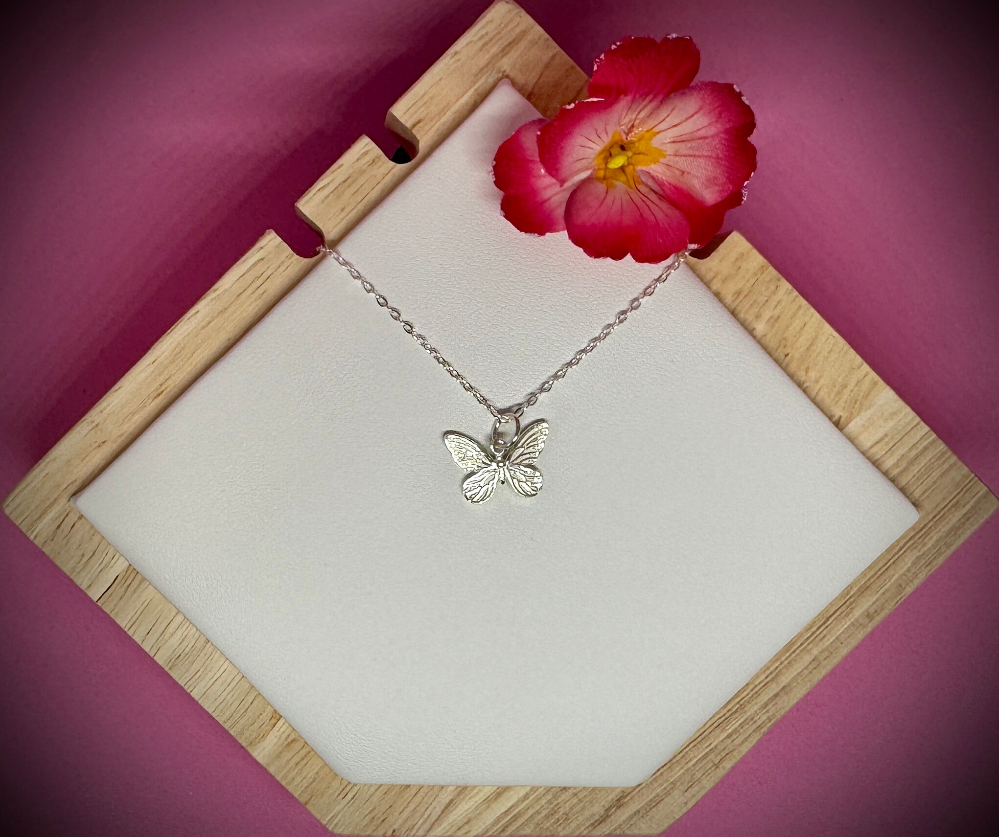 Collana Con Farfalla In Argento E Zirconi – Simmi Gioiellerie - Foto 10