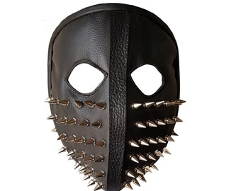 Bdsm Leather Mask Etsy