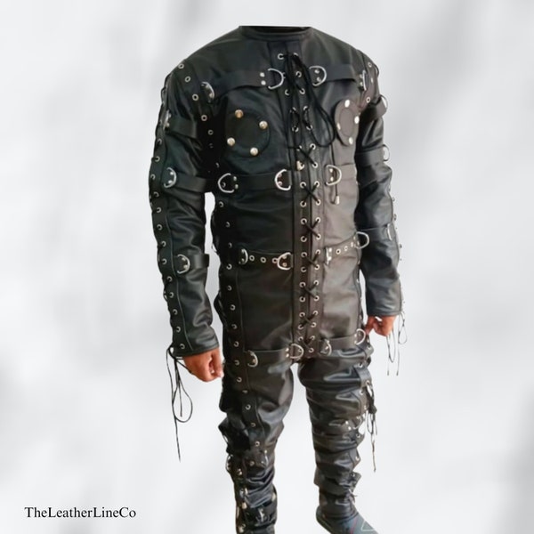 Mens Bondage Jump Suit - Etsy UK