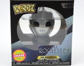 The Rocketeer Dorbz Funko Pop Vinyl Figure 405 Limited Silver Chase Edition Disney Rocketeer Figure New in Box