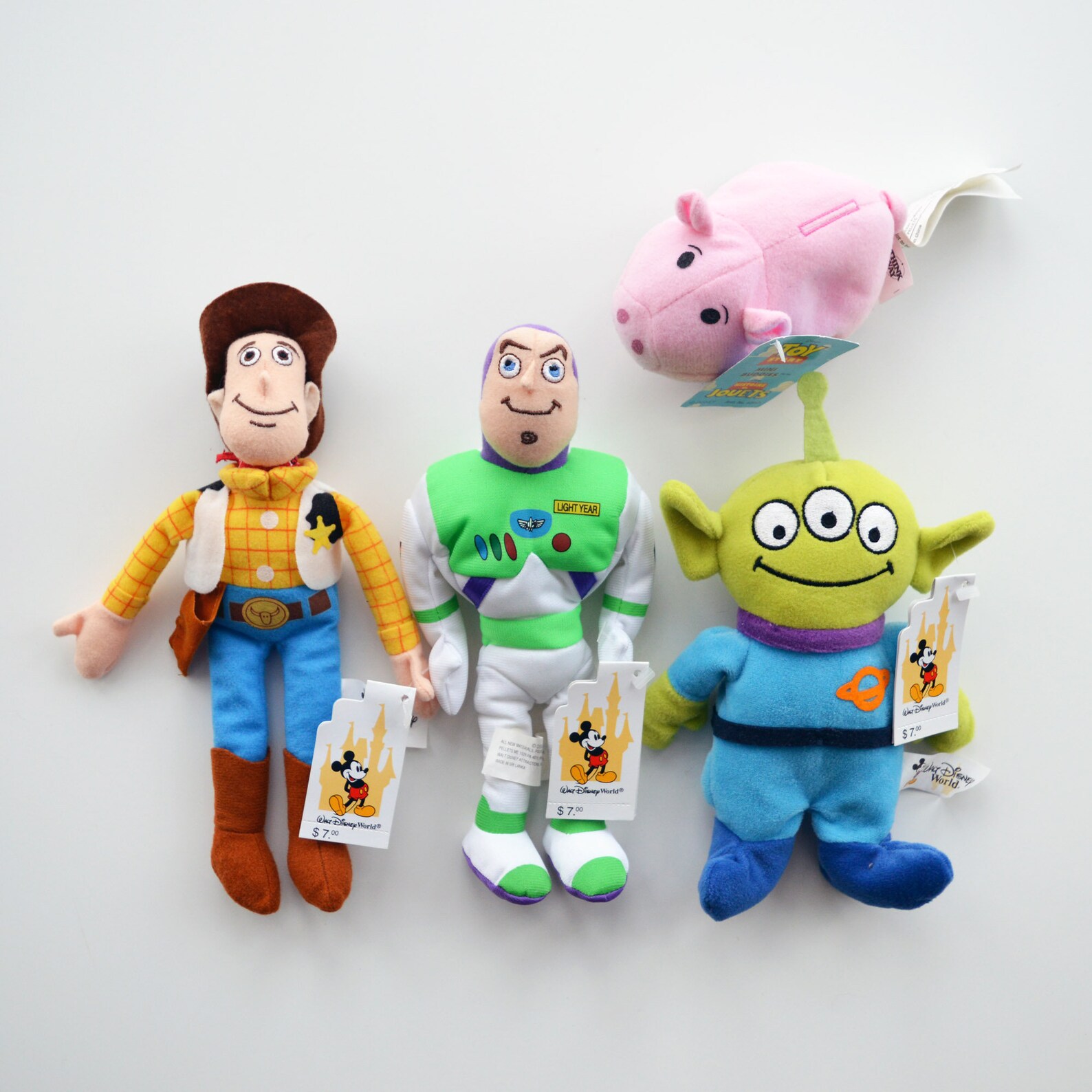 Vintage Disney Pixar Toy Story Beanies Plush Soft Beanie - Etsy