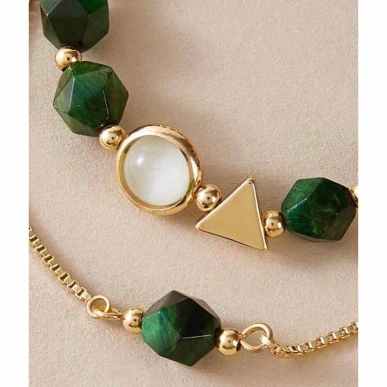 Green Elegance Bracelet Set