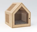 modern dog crate, dog crate furniture, small dog crate, dog house indoor, wooden dog crate, custom dog crate, dog house with door product logo