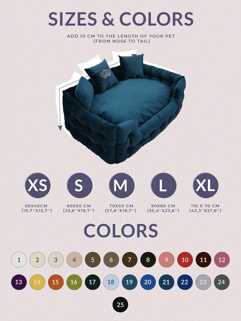 Pets Bed Cat Bed Pet Sofa Dog Bed Custom Dog Bed Pet Etsy