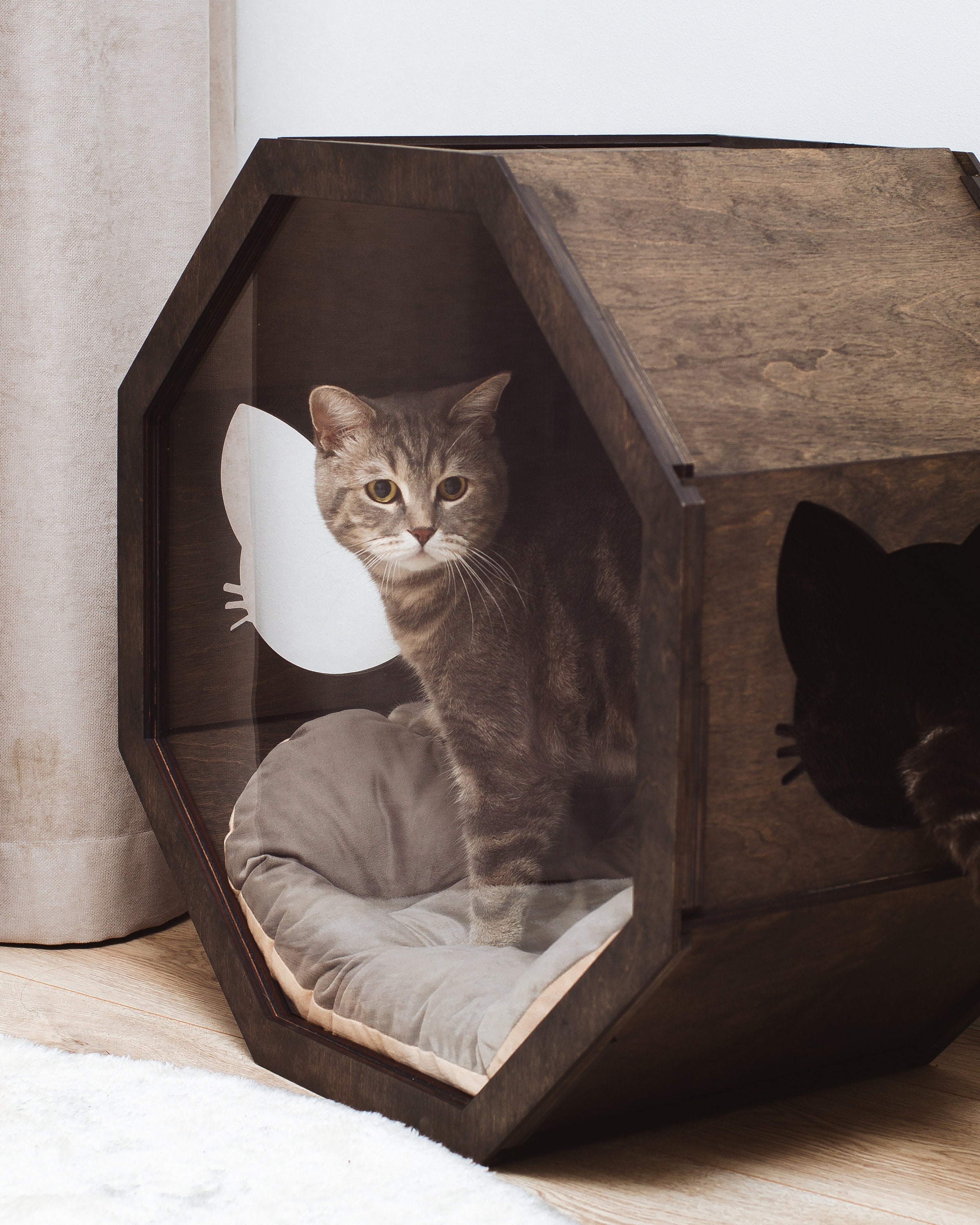 Cat House Indoor Cat Wall Furniture Cat Shelves New Home Gift Etsy Cat House Indoor Cat Wall Furniture Cat Shelves New Home Gift Etsy