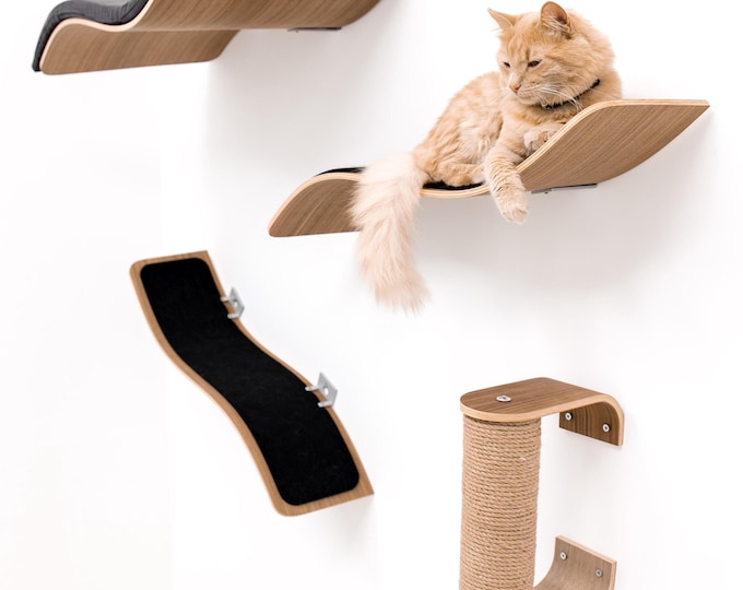 Wavy Cat Shelves