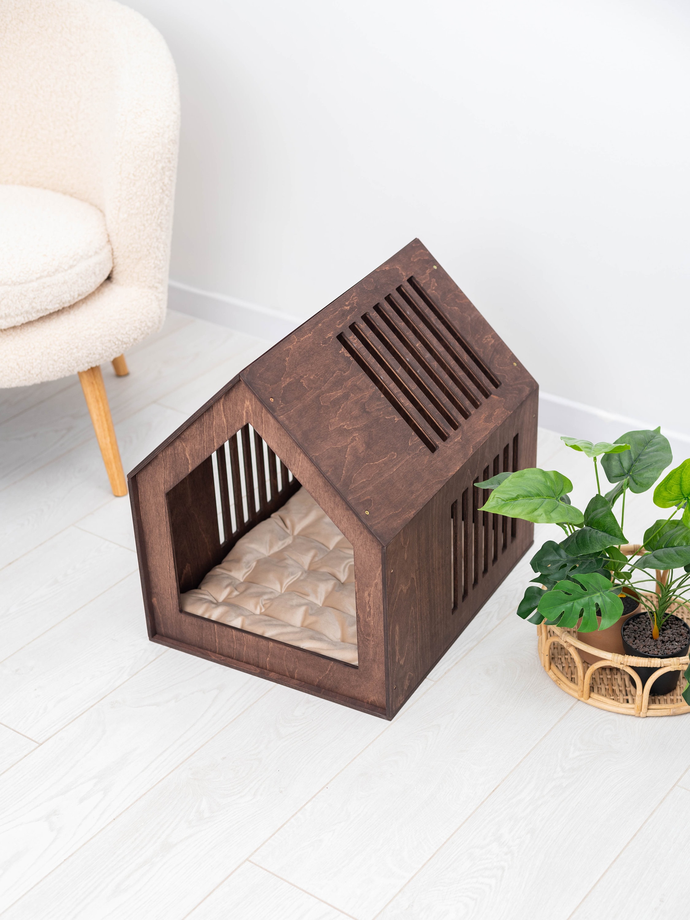 Photo inspiration: Fresh Look at Modern Dog Crate Dog House For Small Dogs Big Dog