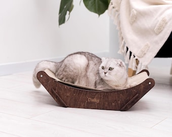 Cat bed, Cat sleeper place, Cat shelf, Cat furniture, Cat hammock, Cat pillow Kitten bed, Bed for pets, Cat bed house, Pet hammock, Cat sofa