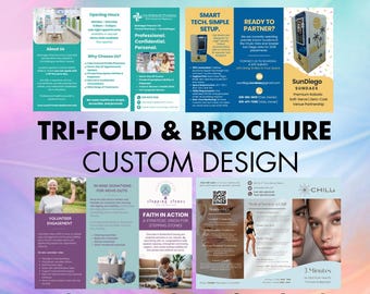 Tri-Fold Brochure Design | Custom Marketing Brochure | Business & Event Print Design | A4 Folded Brochure Design | A5 Brochure Designer