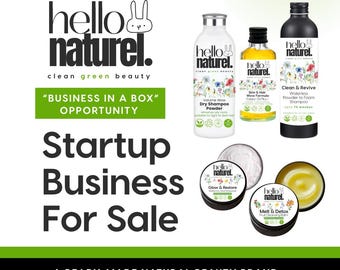 Beauty Brand For Sale | Ready To Launch | Beauty Business In A Box | Own Your Own Natural Beauty Brand | Natural Beauty Brand Website