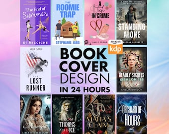 Book Cover Design | Custom Made Book Cover Design | Book Cover Designer | Bespoke Book Design | Professional book design | Amazon KDP Design