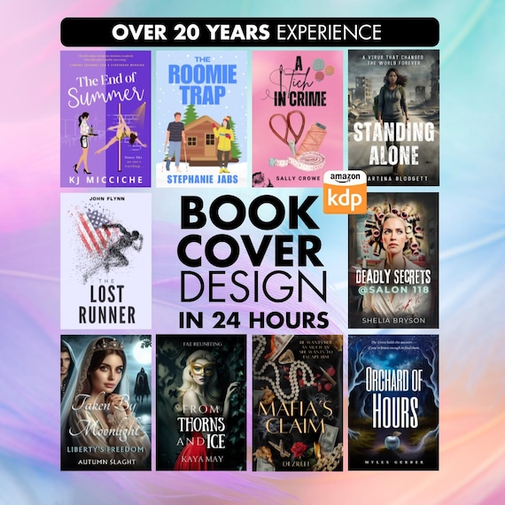 Book Cover Design | Custom Made Book Cover Design | Book Cover Designer | Bespoke Book Design | Professional book design | Amazon KDP Design
