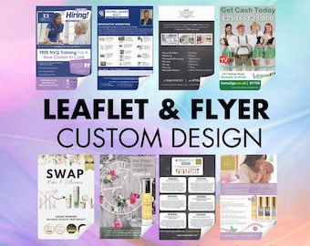 Leflet Design | Flyer Design | Custom Marketing Flyer | Custom Leaflet Design | Event Flyer Design | Custom Flyer | Business Promotion