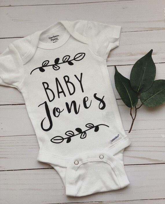 custom baby onesies etsy