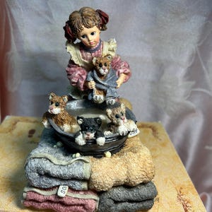 Vintage Boyds Yesterdays Child Dollstone You Are So Beautiful Musical Figurine
