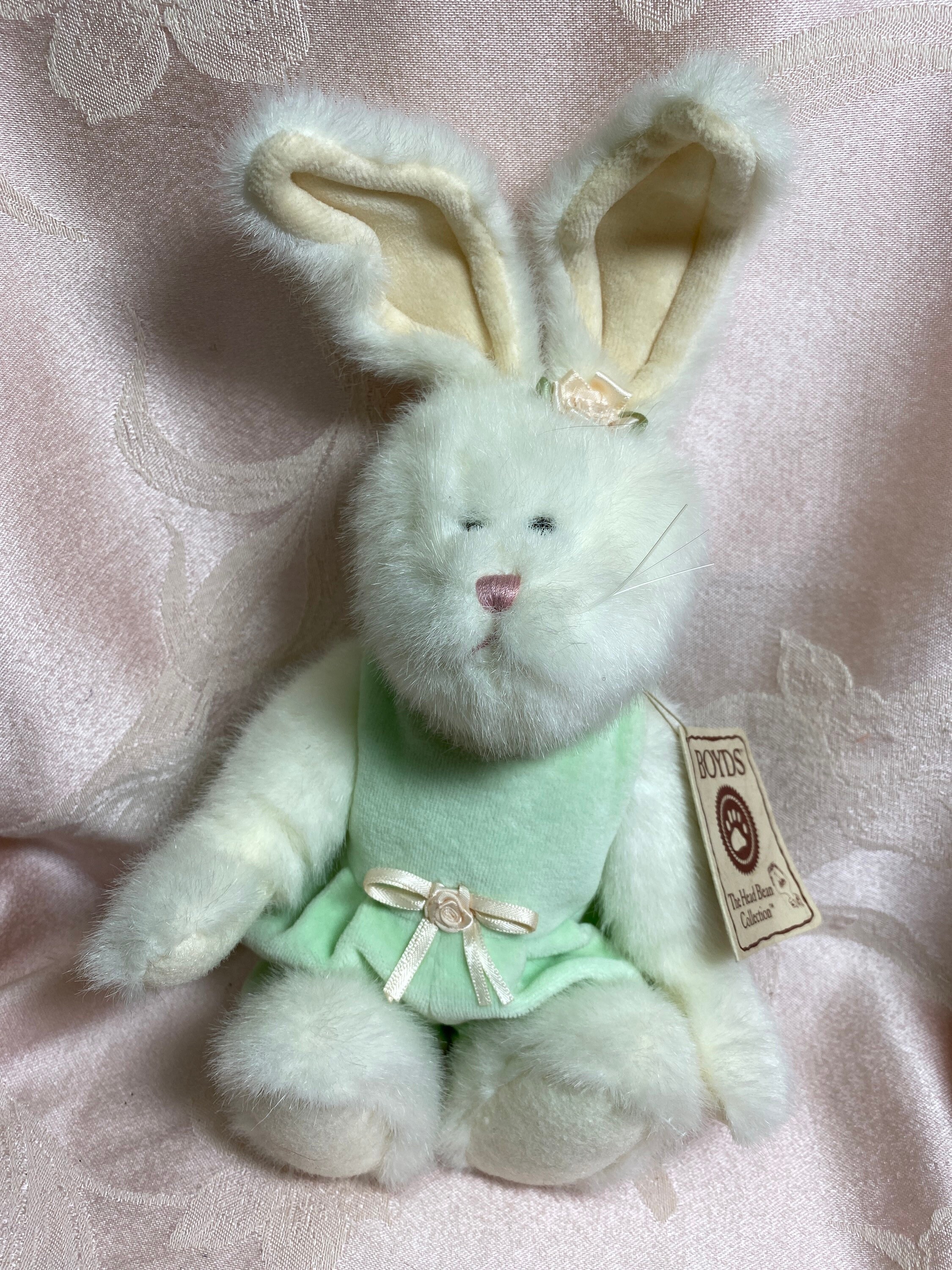 ୨୧RIBBON୨୧ Vintage Boyds Bear Tippy P Hopplebuns Rabbit - 10 Inches - Etsy