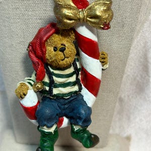 Vintage Boyds Bearstone Ornament ~ C C Sugarmint
