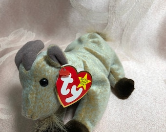 Ty Beanie Baby Goatee Goat Beanbag Plush Original Tag 1999 PE 4235 Gen 4 or 5 for sale online 