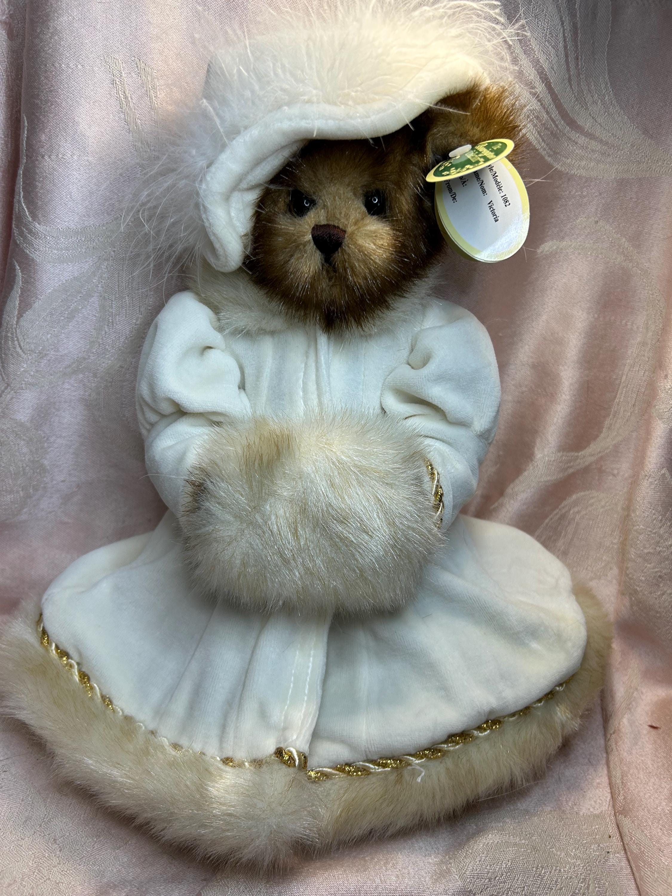 1998年 ビングオーグレンダール テディベア ビクトリア Vintage Bearington Bear Victoria ~ 14 Inches - Etsy