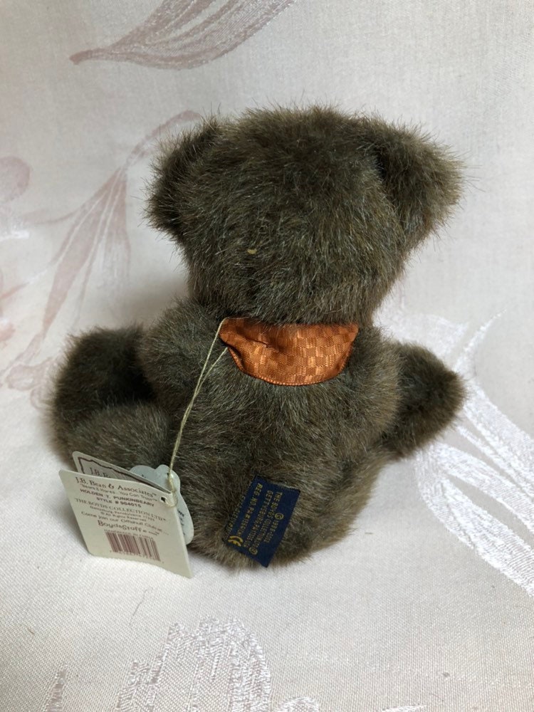 【ウランガラス】Vintage Boyd Glass Andy The Bear Boyd Art Glass 