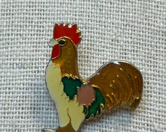 Alfinete de lapela/chapéu de galo vintage