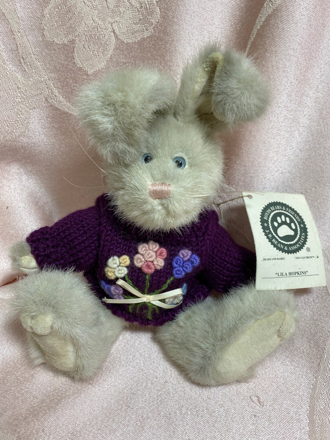 Vintage Boyds Bear Lila Hopkins Rabbit - Etsy