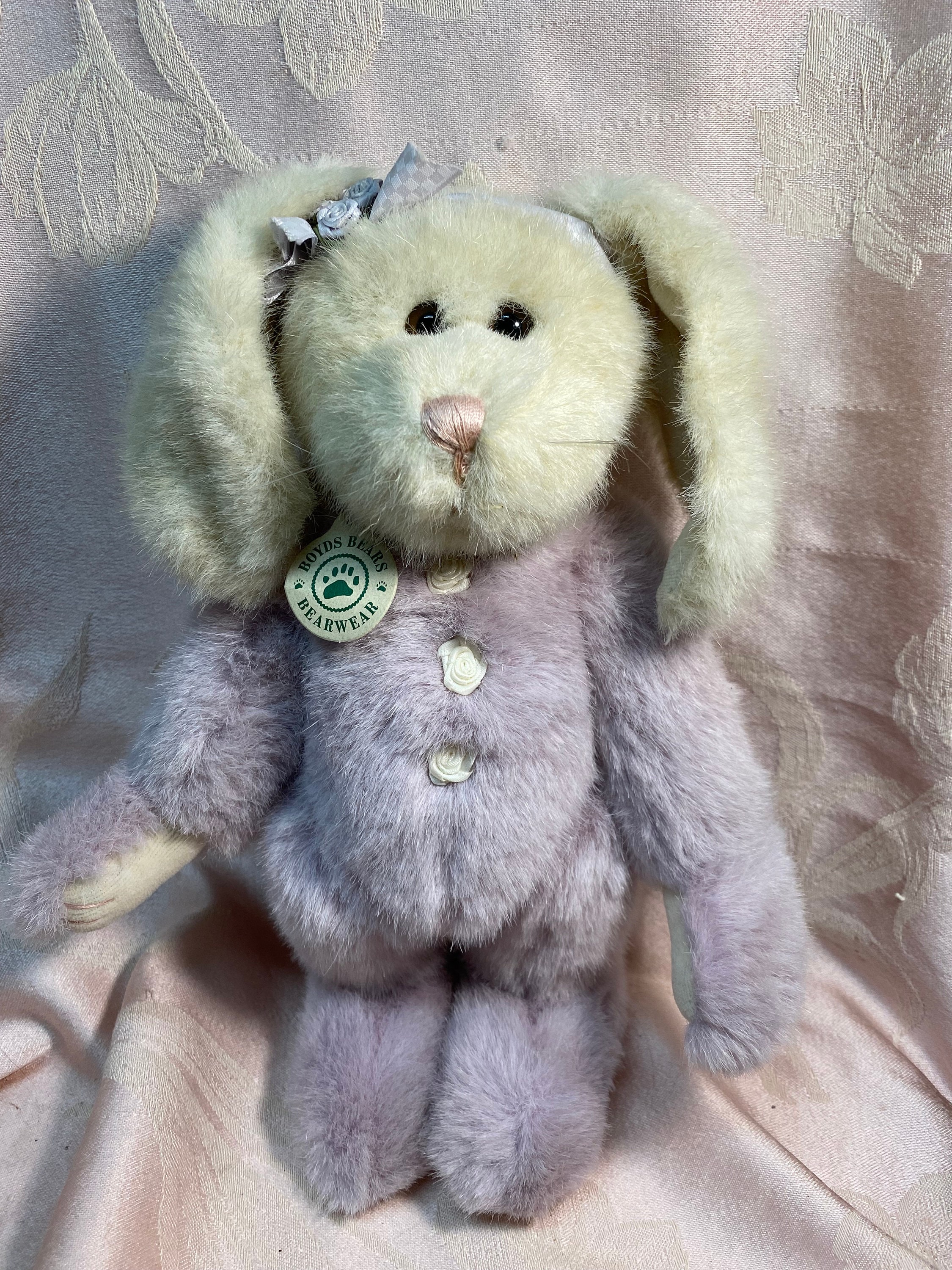 Vintage Boyds Bear Rabbit Lady Harriwell 11 Inches Etsy UK