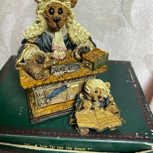 Vintage Boyds Bear Bearstone Judge Griz…Hissonah