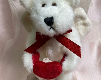 Décoration vintage ange de la Saint-Valentin Boyds Bear Gonna Luvya - 6 pouces