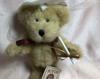Vintage Boyds Bear Miss Graduate - 8 inches