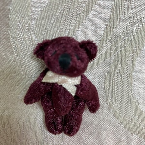 Vintage Miniature Bear Pin - 2 inches