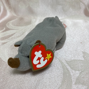 Vintage Teenie Beanie Spike the Rhinoceros by MacDonalds