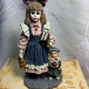 Vintage Boyds Yesterdays Child Laura with Jane…First Day of School