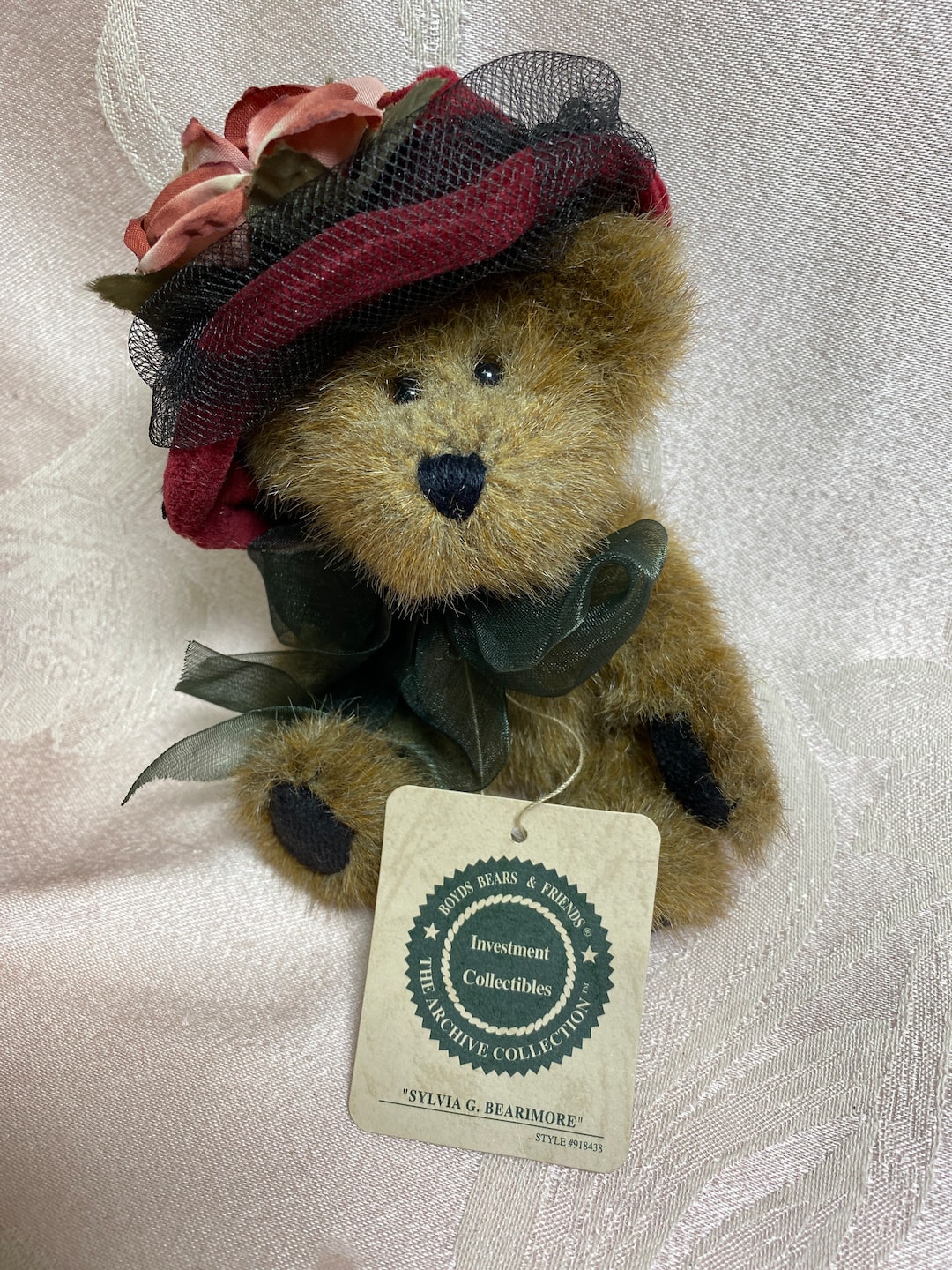 OA/Peluche Ours Traditionnel Tbe The Boyds Collection 1998 2003 peluche habillé