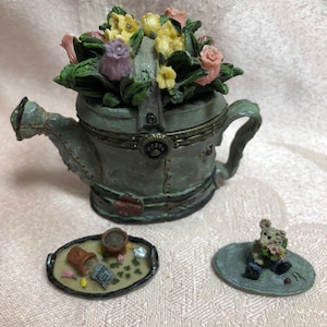 Vintage Boyds Björnskattlåda ~ Kendras vattenkanna med Sprinkle McNibble