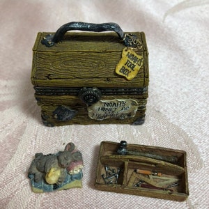 Vintage Boyd’s Bears Treasure Box Noah’s Toolbox