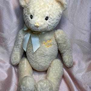 Vintage Baby Gund My First Teddy ~ 14 inches
