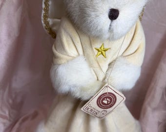 Vintage Boyds Bear Tree Topper Angeline Angelfrost ~ 13 inches