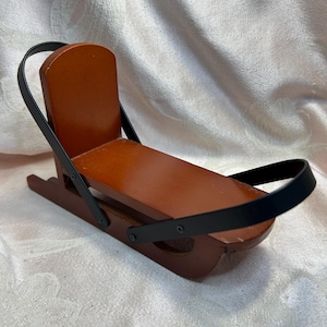 Vintage Wooden Sleigh