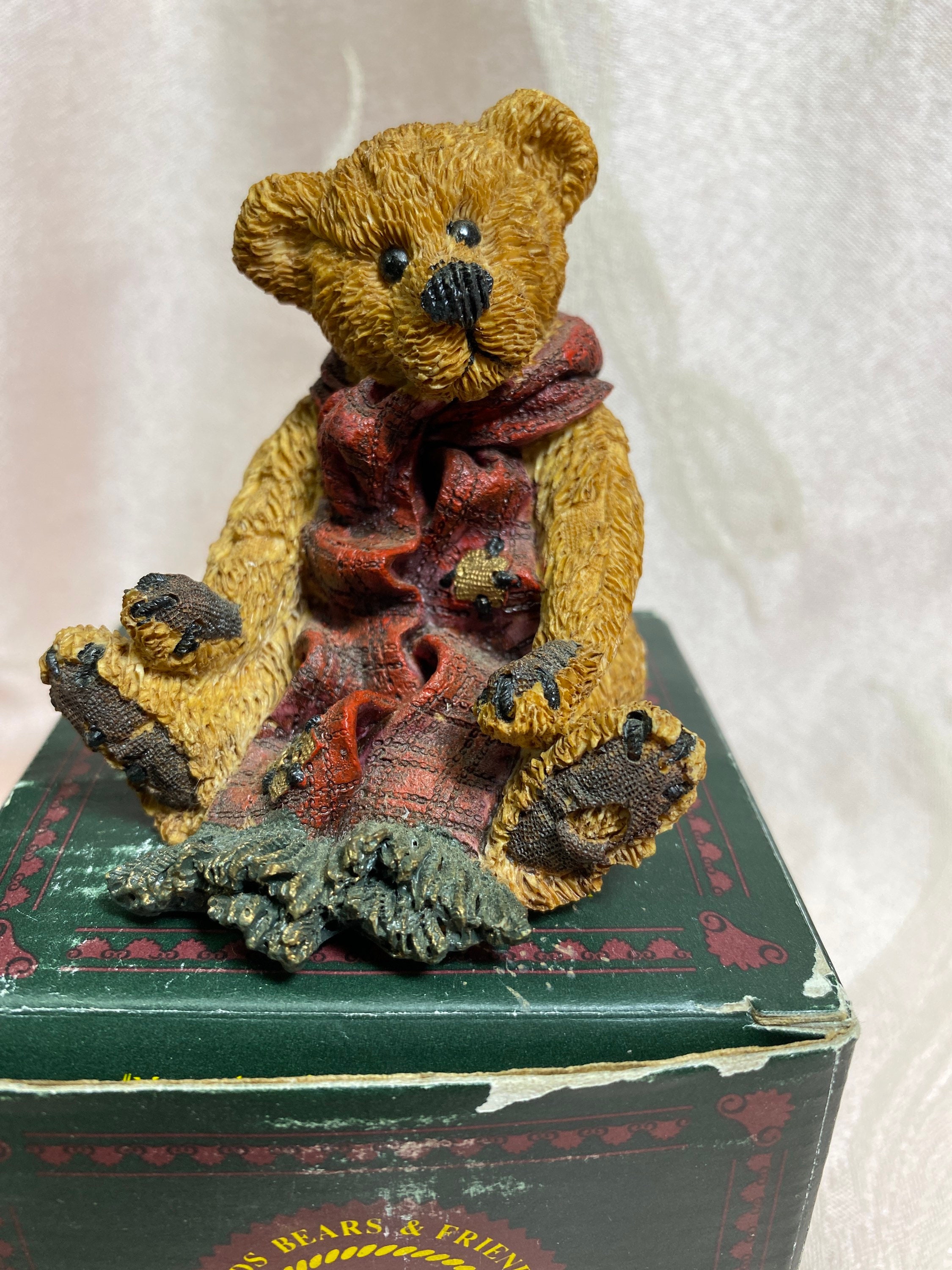 Vintage Boyds Bear Grenville…with Red Scarf - Etsy